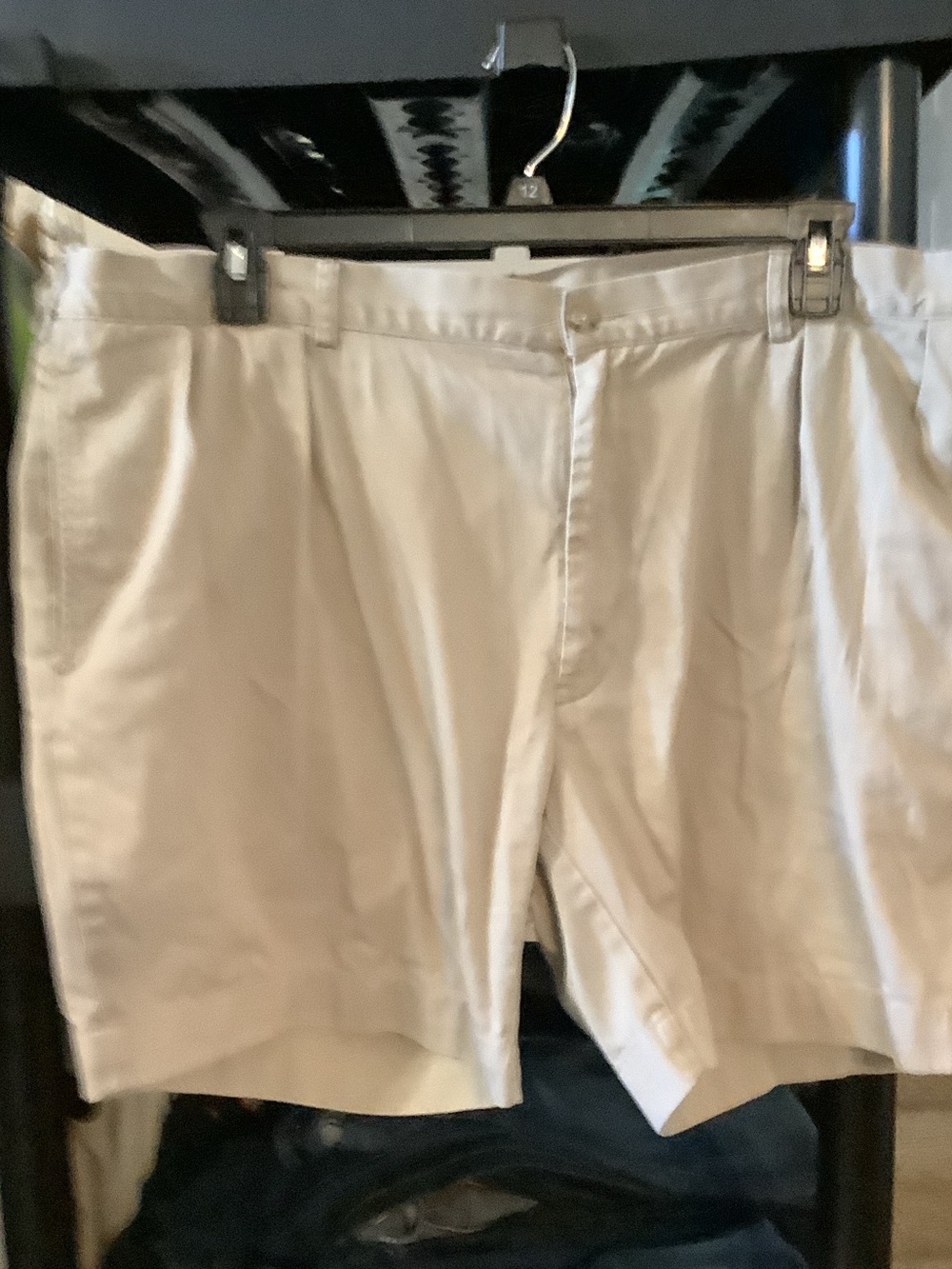 Polo by Ralph Lauren Khaki Flat-Front Men's Shorts, 42W